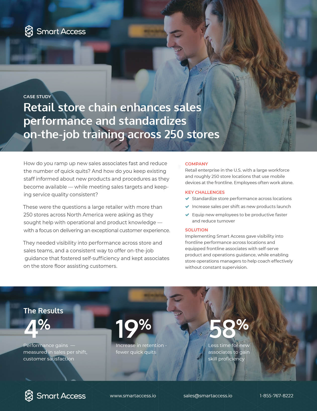 retail workforce management software case study